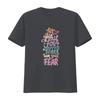 Womens Christian Bible Religious Quote Vers Faith Motivation T Shirt Black X Large Vintage Washed Streetwear Stylish Fashion