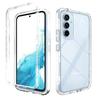 For Samsung A17 A56 5G A55 A35 A16 A54 A15 S24 S25 Ultra S23 FE S22 Plus S21 Phone Clear Case for Samsung Galaxy A54 5G A14 A34