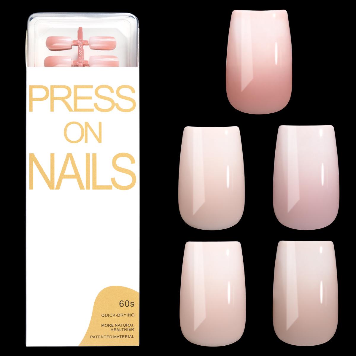 

120-Piece Seamless Gradient French Press-On Nail Extensions