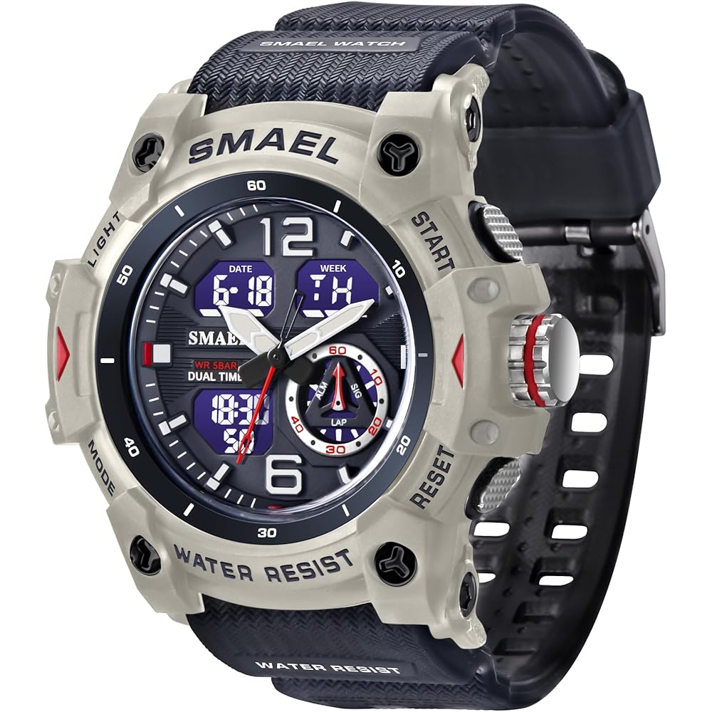 Ben Nevis Digital Men's Sports Watch Waterproof Multi-Function LED Display Outdoor Running Wristwatch