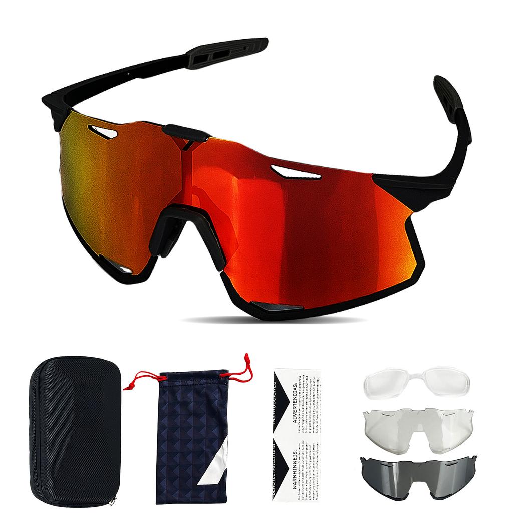 Outdoor Sport Riding Glasses Men Fashion Safeable Baseball Eyewear Cycling Glasses Sports Bike Sunglasses