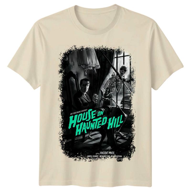 House On Haunted Hill () Movie Poster Inspired Tshirt Retro Tee Unisex