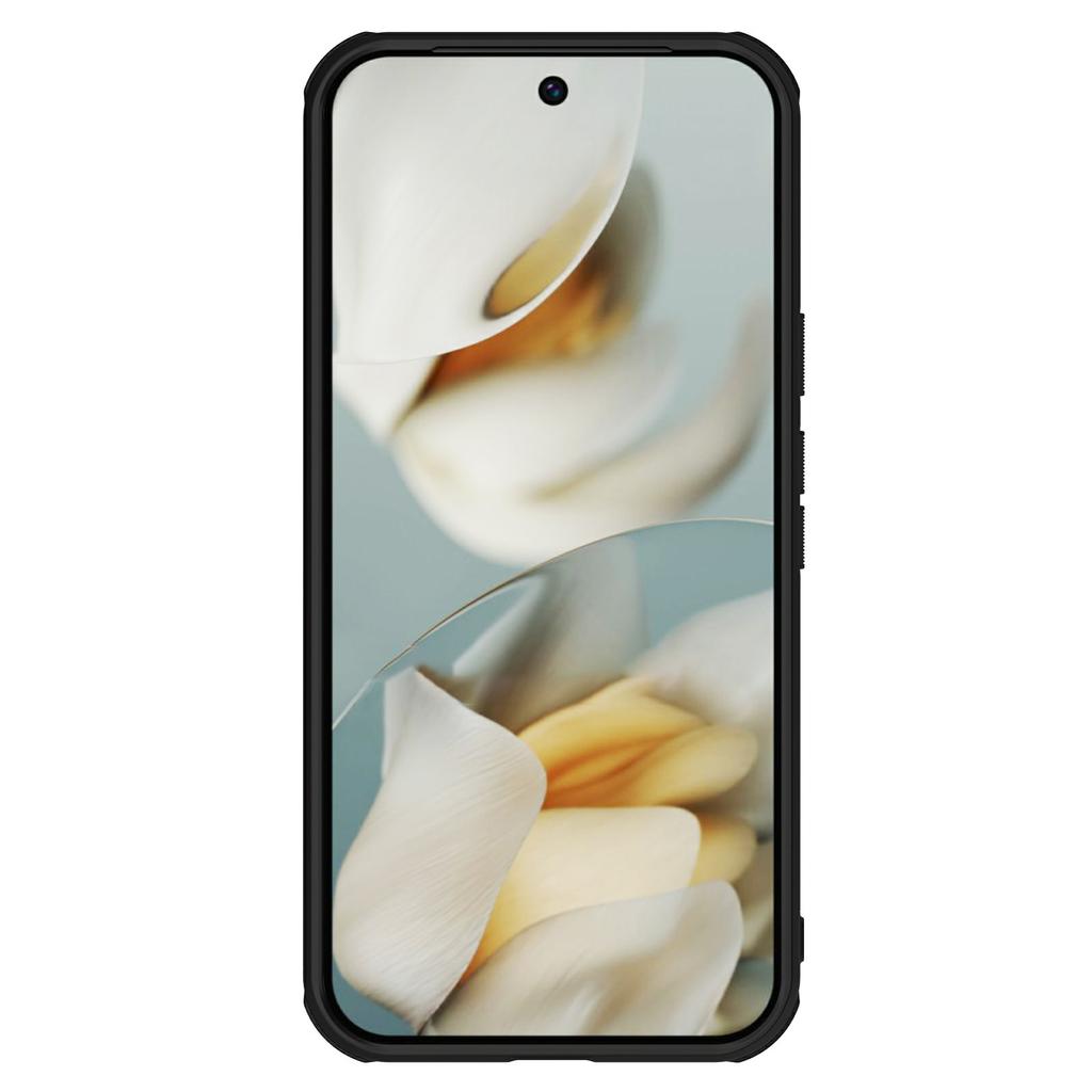 NILLKIN Super Frosted Shield Pro do Google Pixel 10 Pro XL Magnetyczne Etui Matowe PC TPU Przezroczyste Czarne Tylna Pokrywa Telefonu