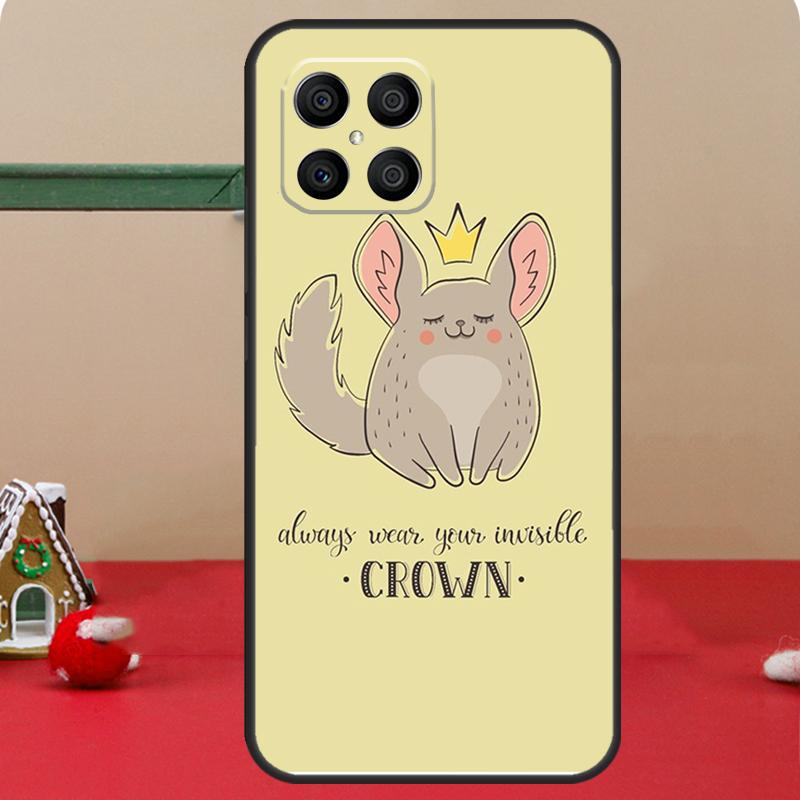 Cute Cartoon Chinchilla Case For Honor Magic 8 Pro 6 7 Lite Honor 400 200 50 70 X8c X8b X9a X9b X9c X9d Win RT Coque