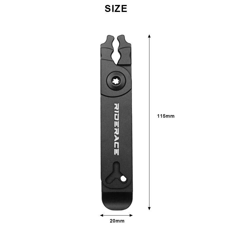 RIDERACE Bicycle Chain Link Pliers Mini MTB Bike Quick Removal Install Plier Cycling Chain Buckle Open Close Clamp Repair Tools