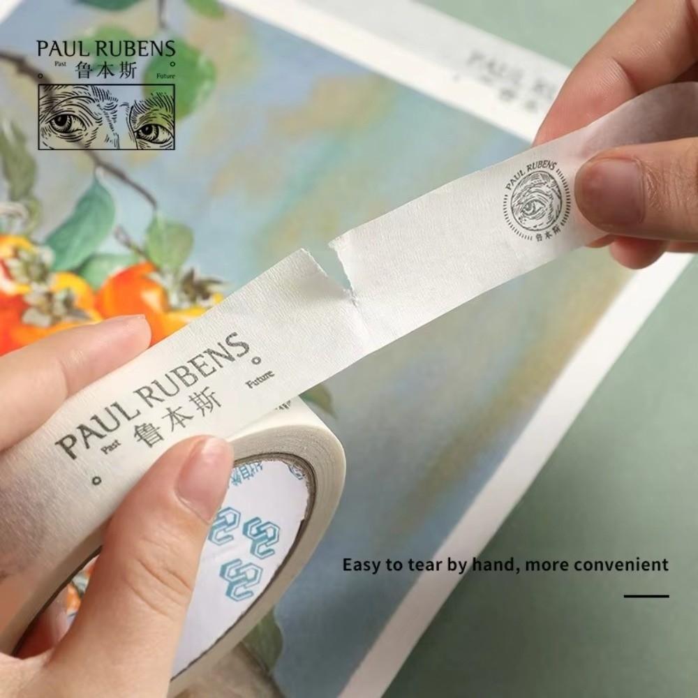 1/2Roll Sticky Adhesive Watercolor Masking Tape 25mm Width Sketch Fixation Tape  Oil Painting