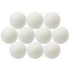 10Pcs/Lot Soft Indoor Practice Pu Yellow Golf Balls Training Aid Drop Shipping Wholesale Gift For Golfers