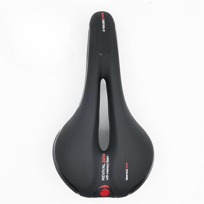 Bicycle Saddle Mountain Road Bike Thickened Saddle Hollow Breathable Comfortable Soft Cycling Seat for Men Women