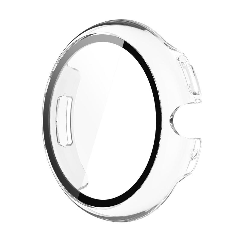 Smartwatch Shell Cover PC Glass Guard For Watch 4 41mm 45mm Screen Protector Frame Shell Safe Quick To Attach and Detach