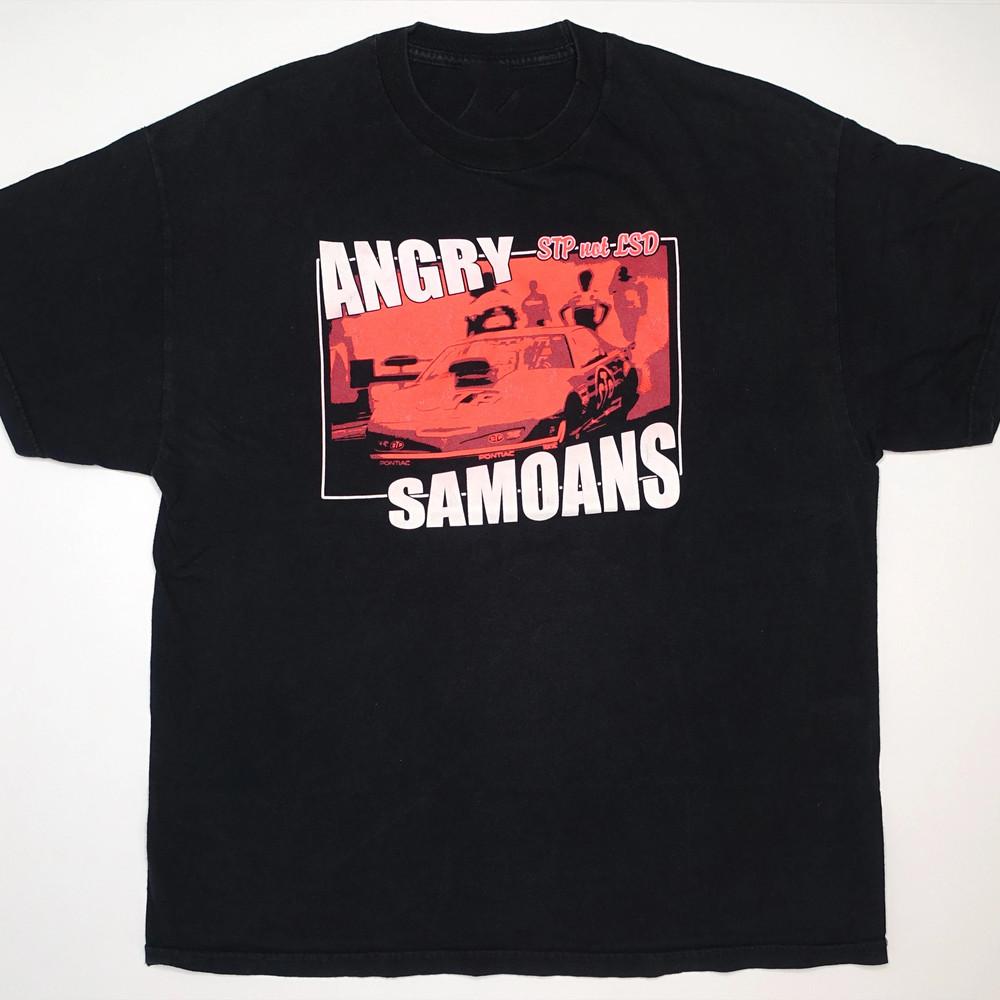 Angry Samoans – STP not LSD T-shirt Black Unisex Cotton tee M185 Unisex T-Shirt XL