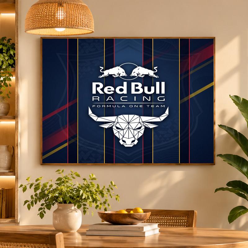 5D Diamond Painting Red Bull Racing DIY Full Drill Diamond Art Kit Home Decoration