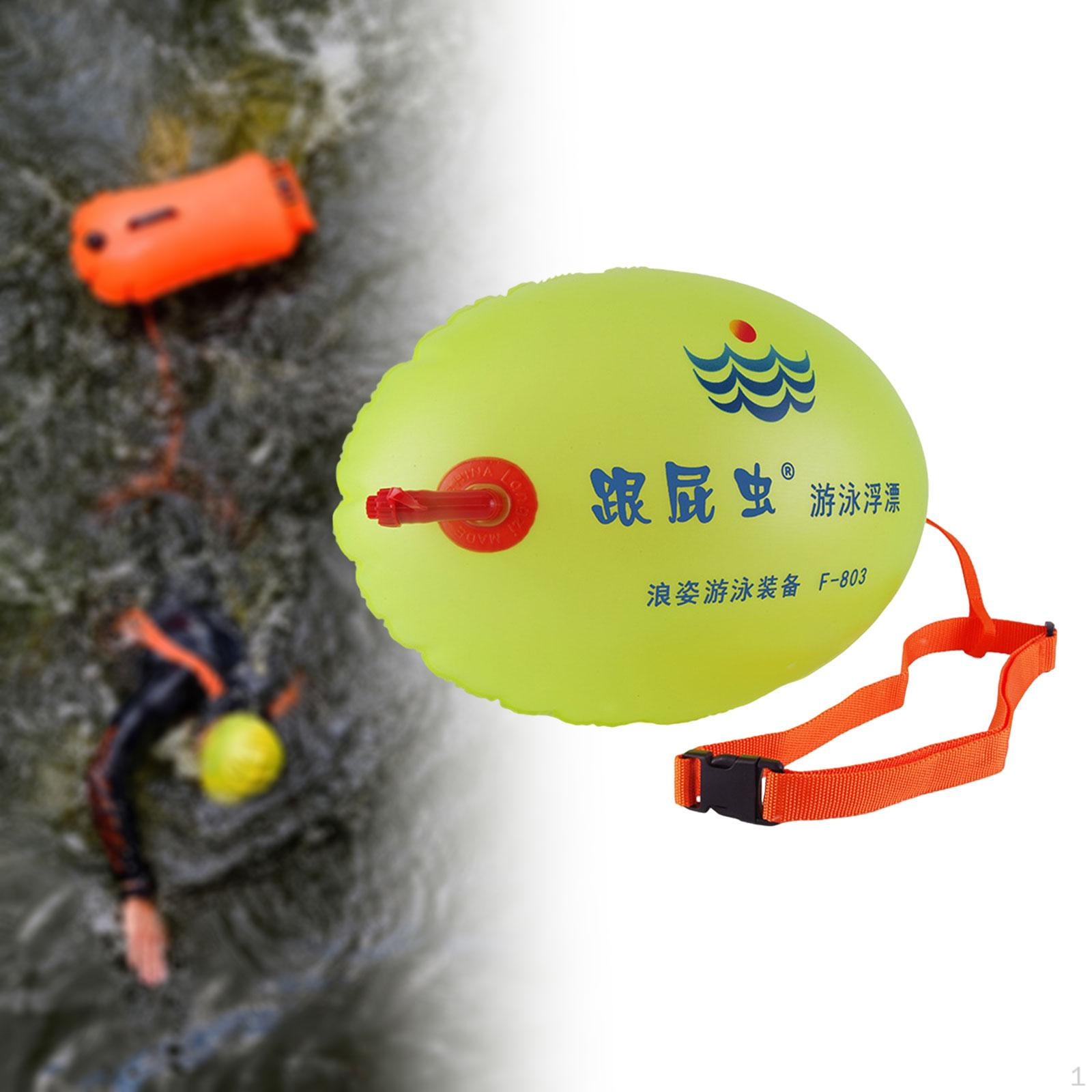 

Water Swim Buoy Lightweight Versatile Swimming Bag for Diving Outdoor Travel зелёный