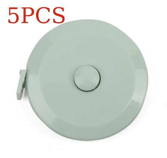 1/5/10/20PCS 1.5m Small Tape Measure Portable Student Soft Leather Three Measurement Clothes Automatic Recycling2026