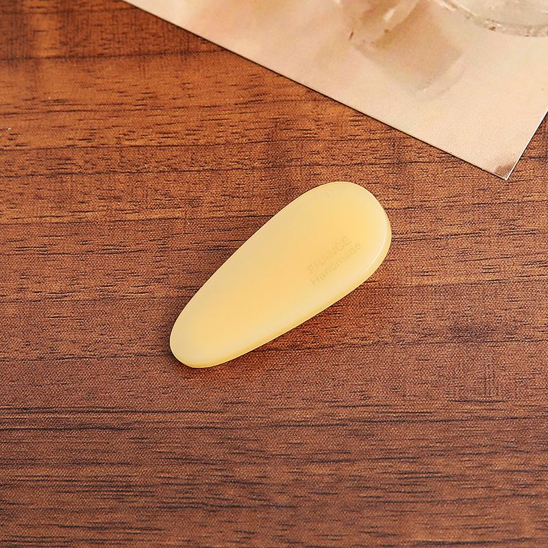 Sweet And Cute Acetic Acid Water Droplets Small Hairpin Side Bangs Broken Hairpin Female Spring And Summer Hairpin Duck Bill Clip Headgear Bb Clip
