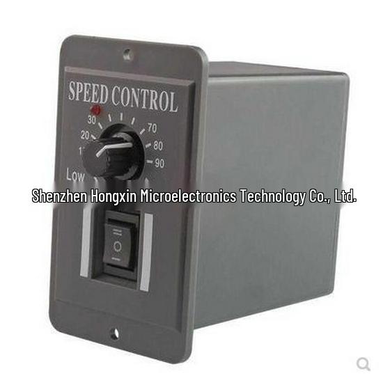 DC-växelmotor hastighetsregulator med manuell framåt-/bakåtreglering och trelägesbrytare för 12V/24V/48V PWM-motorer