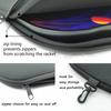 Universal Pickleball Paddle Cover with Zipper Soft Lining Waterproof Wear Resistant Pickleball Paddle Racket Protector Case