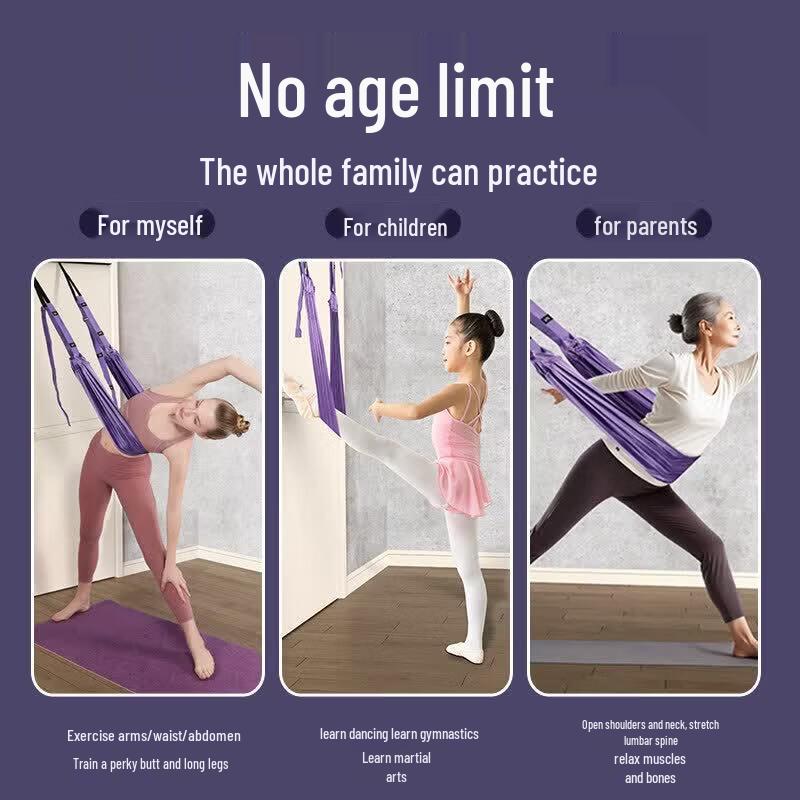 Brangdy Aerial Yoga Hammock & Stretching Strap