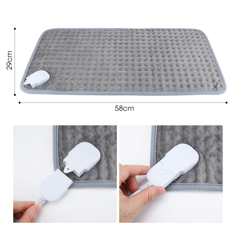 Electric Heating Pad Blanket - 9 Level 4 Mode Temperature Control Thermal Waist Belt Winter Warming Back Hand Warmer for Comfort
