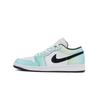 Jordan Air Jordan 1 Comfortable Cushioning Abrasion Resistant Cushioning, Wear Resistant Low top 553558-152(Team719-)