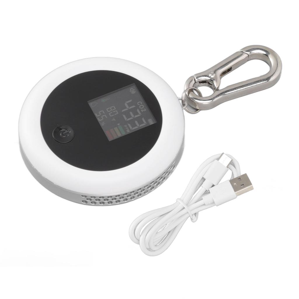 Infrared Mini CO2 Detector 3 In 1 Portable LCD Temperature Humidity Air Analyzer for Home Indoor