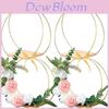 Metal Floral Wreath Base For Wedding Diy Decor And Event Planning