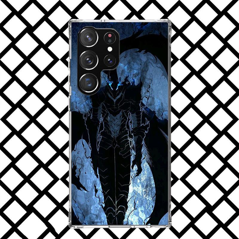 Anime S-Solos L-Levelings Handyhülle für Samsung Galaxy S26 S25 Edge S24 S23 Ultra S22 Plus S21 FE S20 + Weiche Hülle Druck Fundas