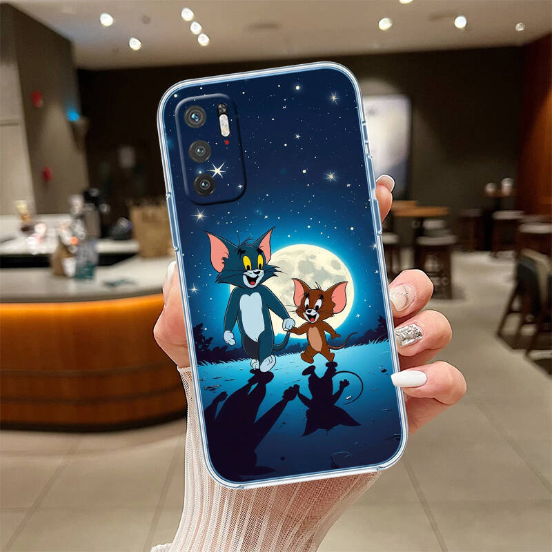 Tom and Jerry Case for Motorola E7 E22 E20 E13 E15 E22S E30 E40 G10 G20 G04 G22 G23 G05 G75 G35 G55 G6 G7 G8 G9 Plus Power Play