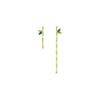 Fashion Bamboo Casual Trend Dellium Alloy Earrings Women Earrings 5645372