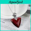 Collana Ciondolo Cuore Tohsaka Rin di Fate Night Con Materiale in Resina Per Cosplay O Regalo