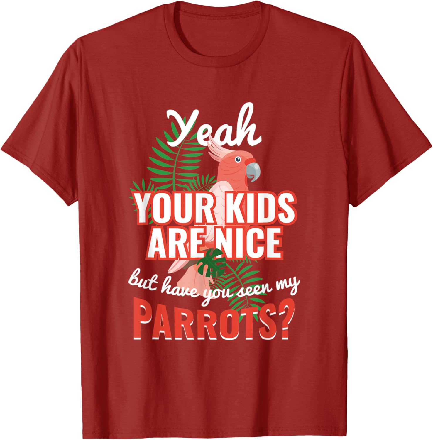 

Parrot Lover Funny Saying Graphic Printed Casual Short Sleeve TShirt Women Summer Round Neck Soft Tshirt Clothing S