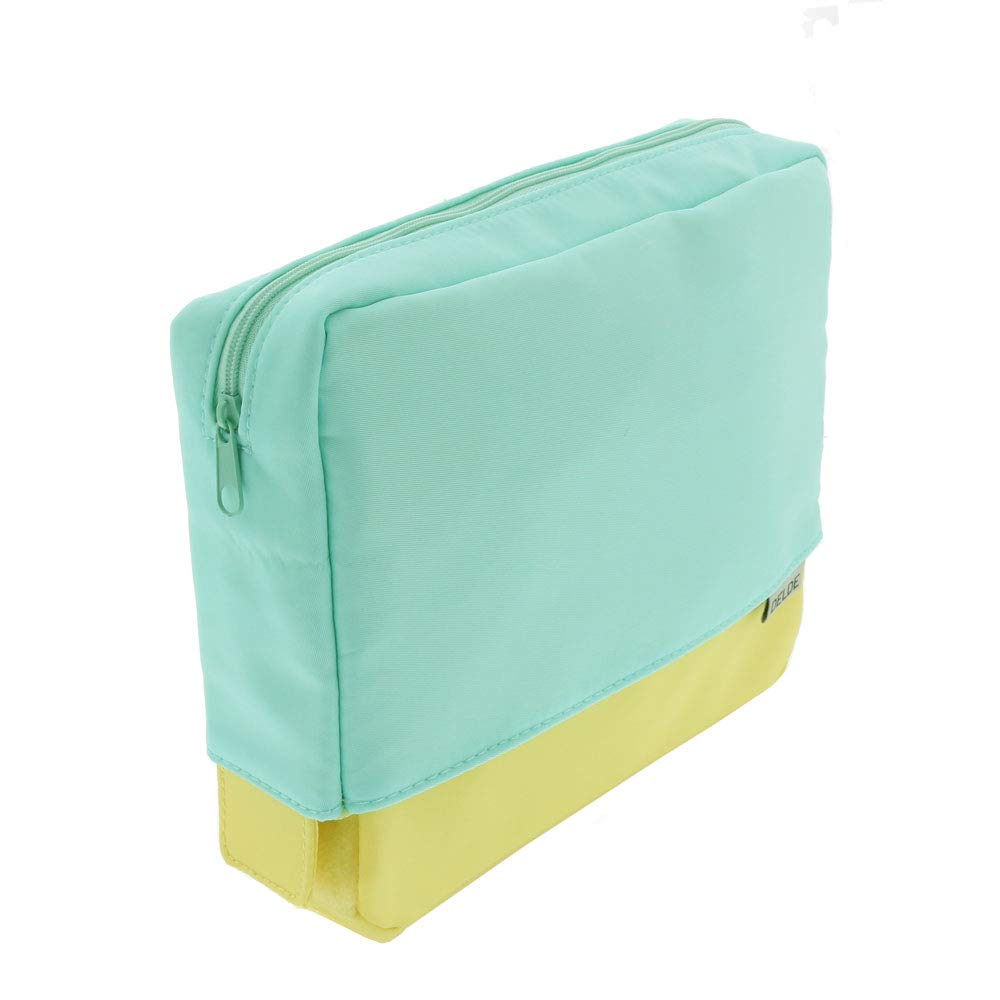Sunstar Stationery Square Pouch Light Green x S2281589 L, Delde, Yellow,
