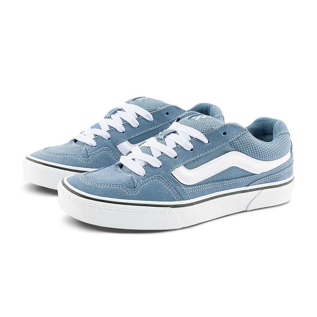 Vans Caldrone Versatile Comfortable Durable Low-Top Skate Shoes Men Sneaker Blue VN000CSPCFL