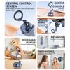 3 Axis Foldable Magnetic Holder Car Vacuum Suction Phone Mount Strong Grip Dashboard 360° Rotation Windshield Stand Universal For Smartphone