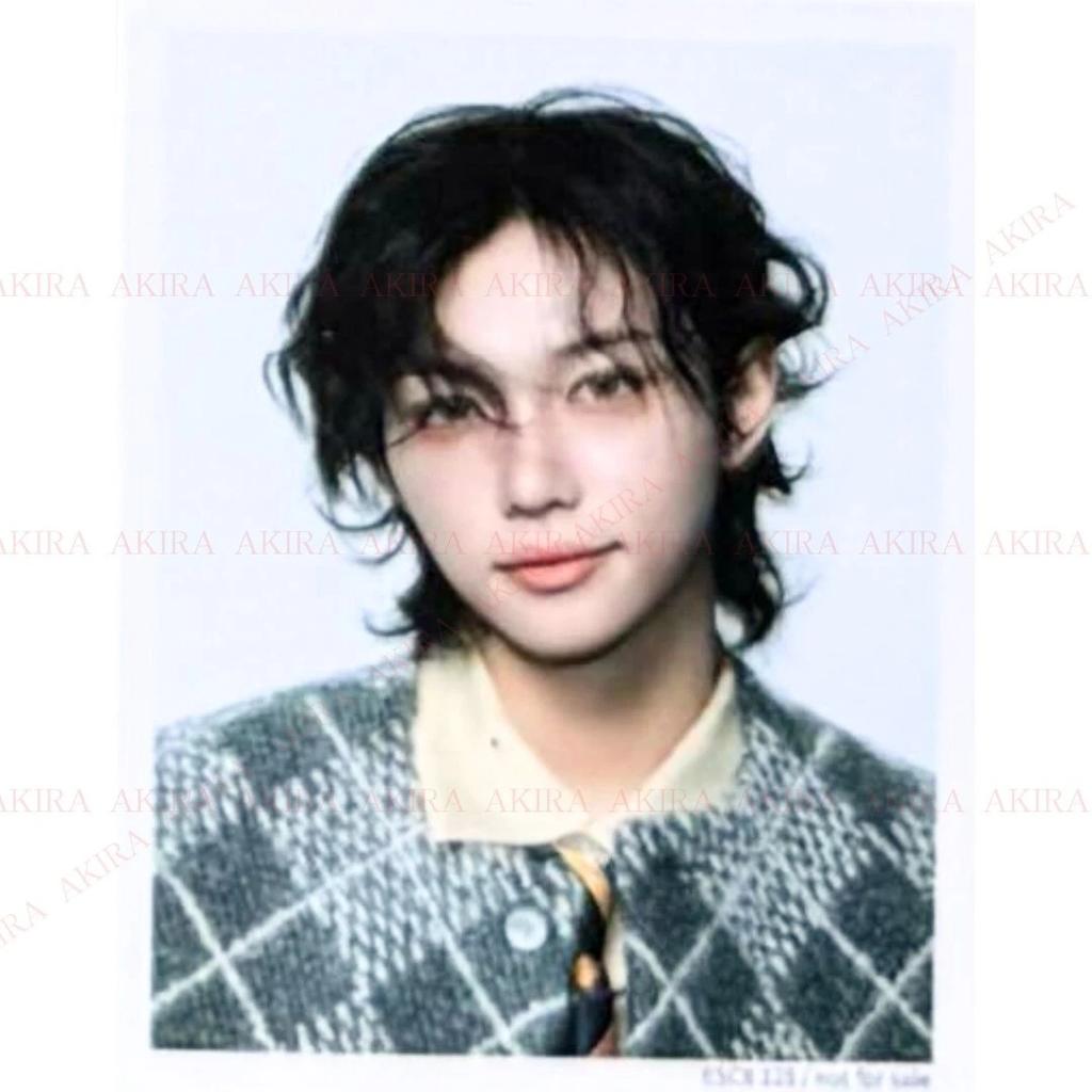 STRAY KIDS JAPÓN 3er MINI ÁLBUM Hollow TARJETA FOTOGRÁFICA DEL ÁLBUM POB DE JAPÓN LUCKYDRAW