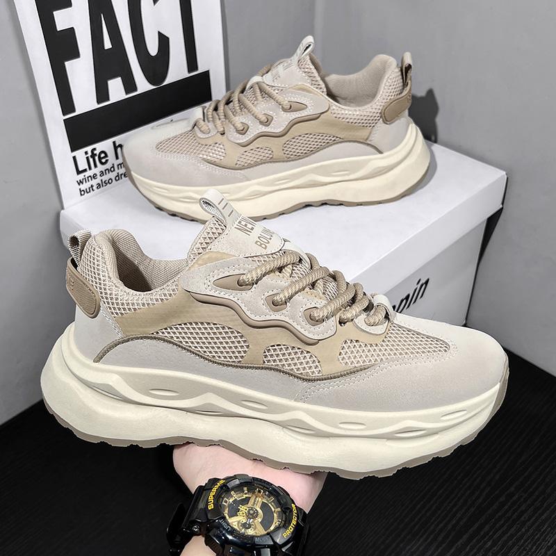 Men's Casual Sports Shoes with Comfortable and Fashionable Height Increasing Trend Korean Version Street Style Men's Shoes