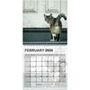 Humorous 2026 Cat Butt Calendar 12 Monthly Funny Cat Tail Wall Calendar Family Planner Scheduling Tool For Living Room Bedroom