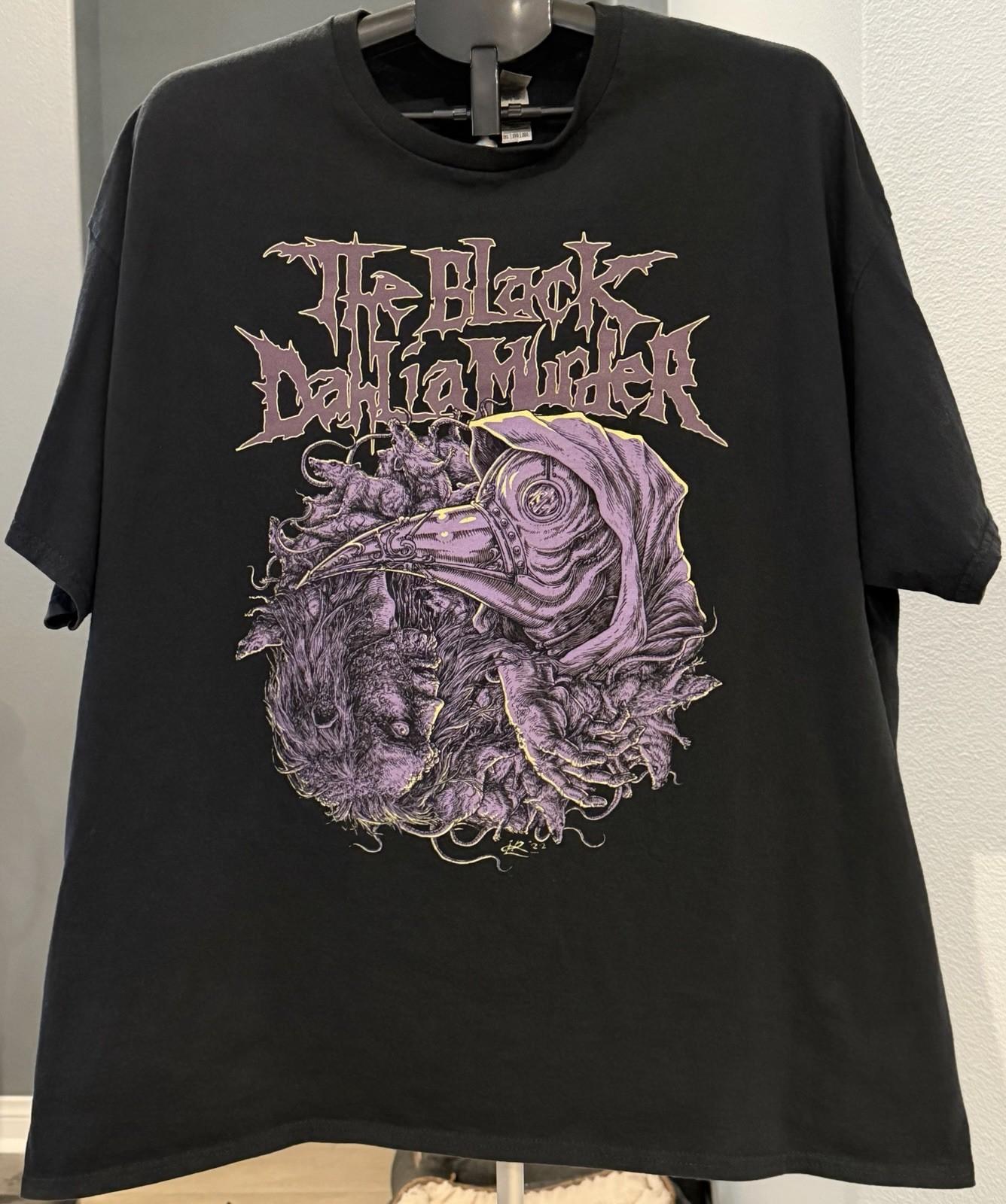 The Black Dahlia Murder Bringers Of Our Plague T-Shirt Size XXL Unisex T-Shirt XXXL