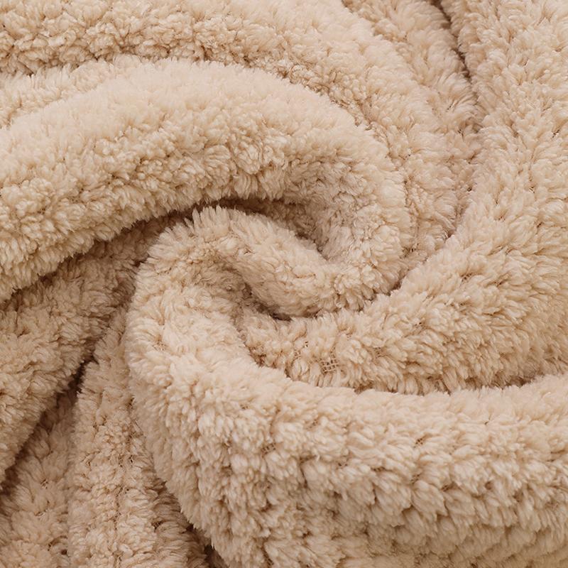 Women Hair Drying Hat Quick-dry Microfiber Hair Towel Cap Hat Bath Thicker Shower Long Curly Hair Cap