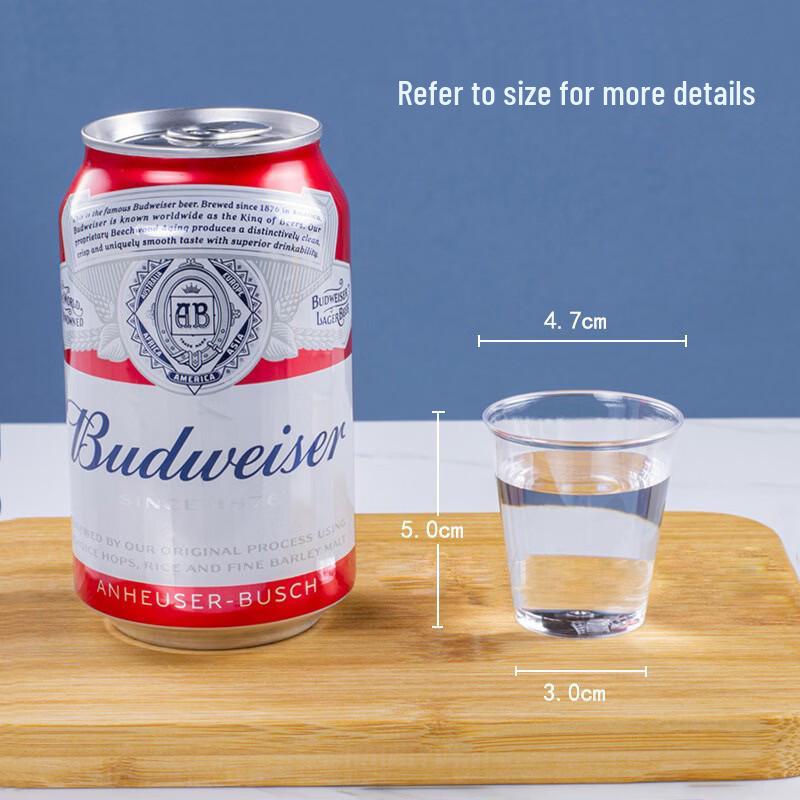 Jiashengya Thickened PS Disposable Plastic Cups