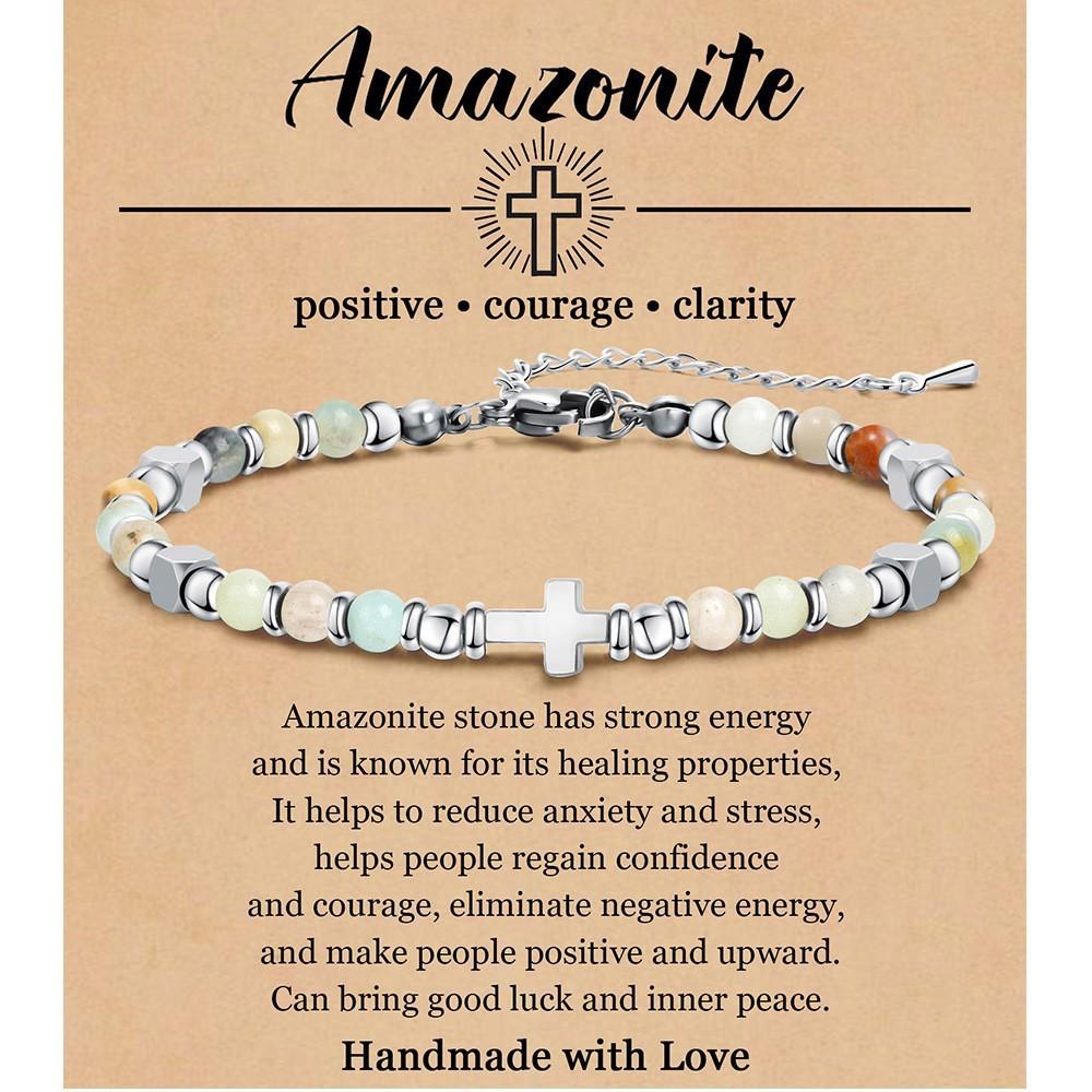JYL TS Bracelet Letter Heart  Set Stackable Friendship & Personalized Luck