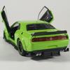 1/32 Scale Dodge Challenger SRT Hellcat Redeye Sports Car Alloy Metal Diecast Model Car Simulated Engine Sound and Light Holiday Gifts