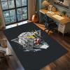 Non Slip Washable Gundam Floor Mat Large Area Rug Gamer Room Bedroom Decor