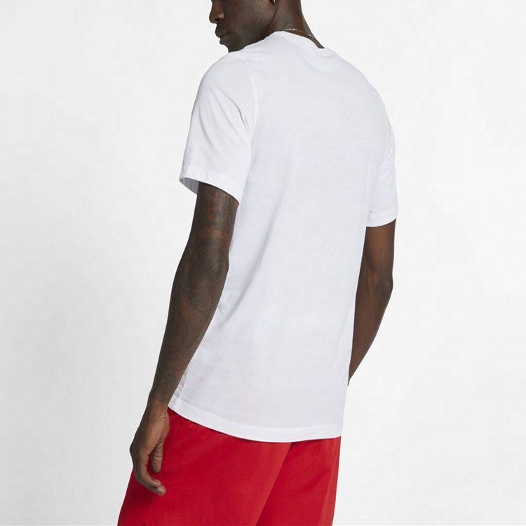 Nike T Shirts Men's Crew Neck Moderate Straight Fit BQ3658-100