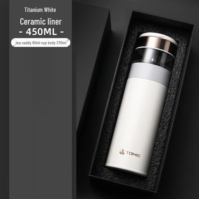 TOMIC 316SS Thermal Tea Infuser Mug