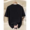 European sizes Men'S Summer Casual Vintage American Style Letter Print Short Sleeve T-Shirt | Comfortable, Crew Neck, Slight Stretch Fabric