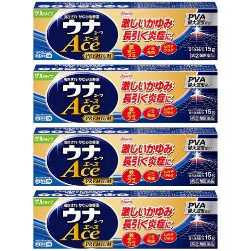 [Designated Category 2 OTC Drug] Unakowa Ace Premium G 15g X 4