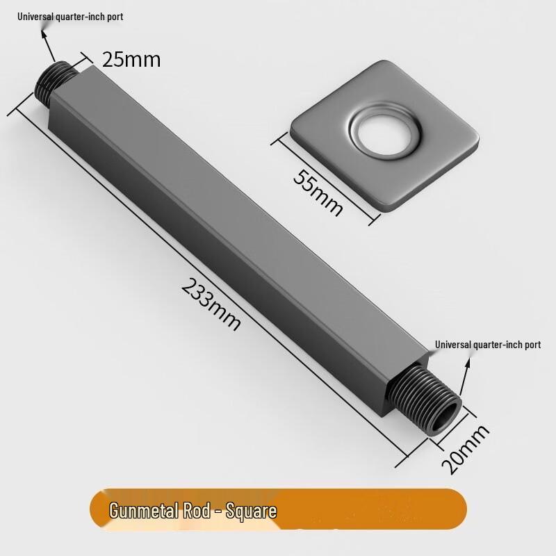 LANGZHIWEN Concealed Wall-Mounted Shower Set