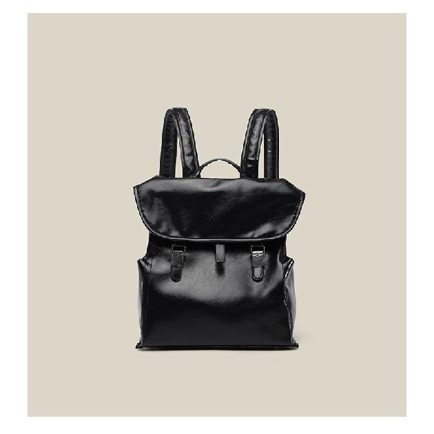 Vintage Niche Design Handheld Backpack for Women 2025 New Trendy Fashion Versatile Simple Commuting Backpack Black Large