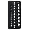 29-Holes Caliper Gauge 1/16 Inch To 1/2 Inch Screw Gauge Card  Measurement Equivalents