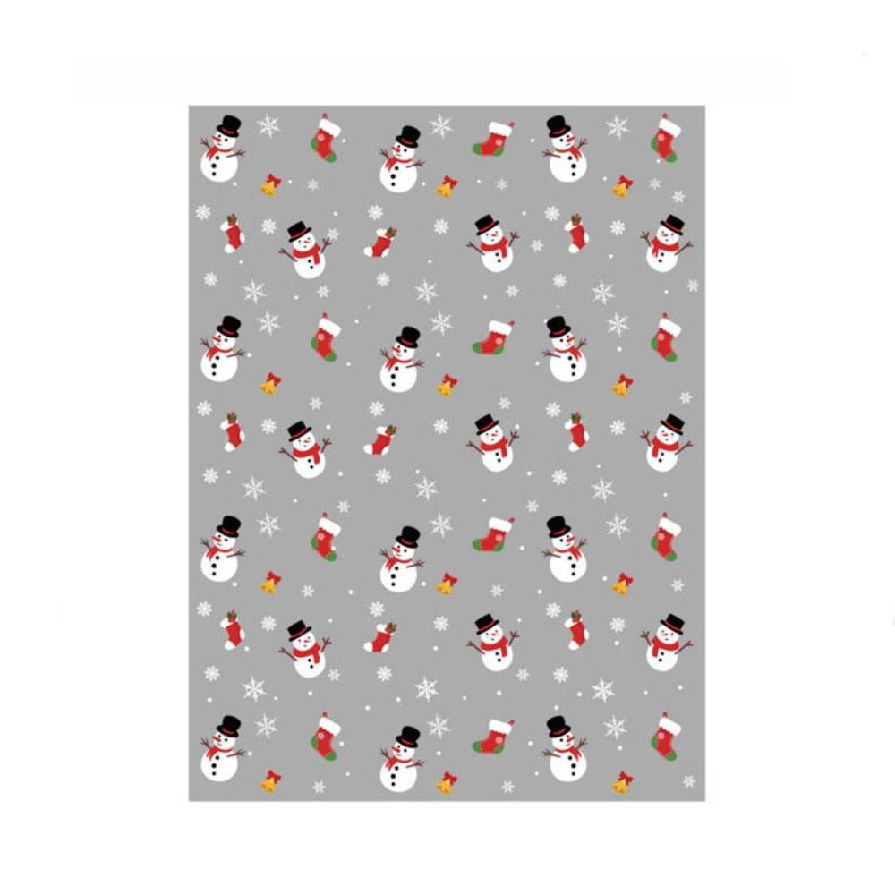 10Pcs Snack Packaging Christmas Packaging Bag Party Supply Merry Christmas Cookie Gift Package Xmas Tree Snowman Santa Clause